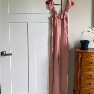 Rose pink Express jumpsuit, size 2!